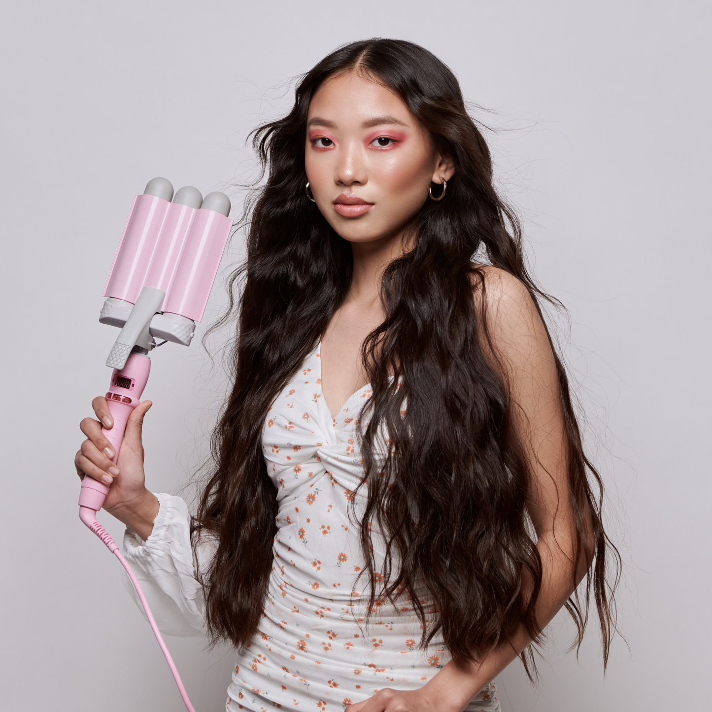Glisca PRO Hair Waver - Pink