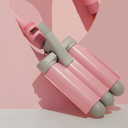 Glisca PRO Hair Waver - Pink