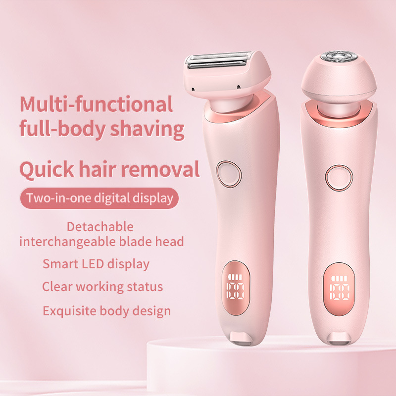 2-in-1 Electric Shaver for Women