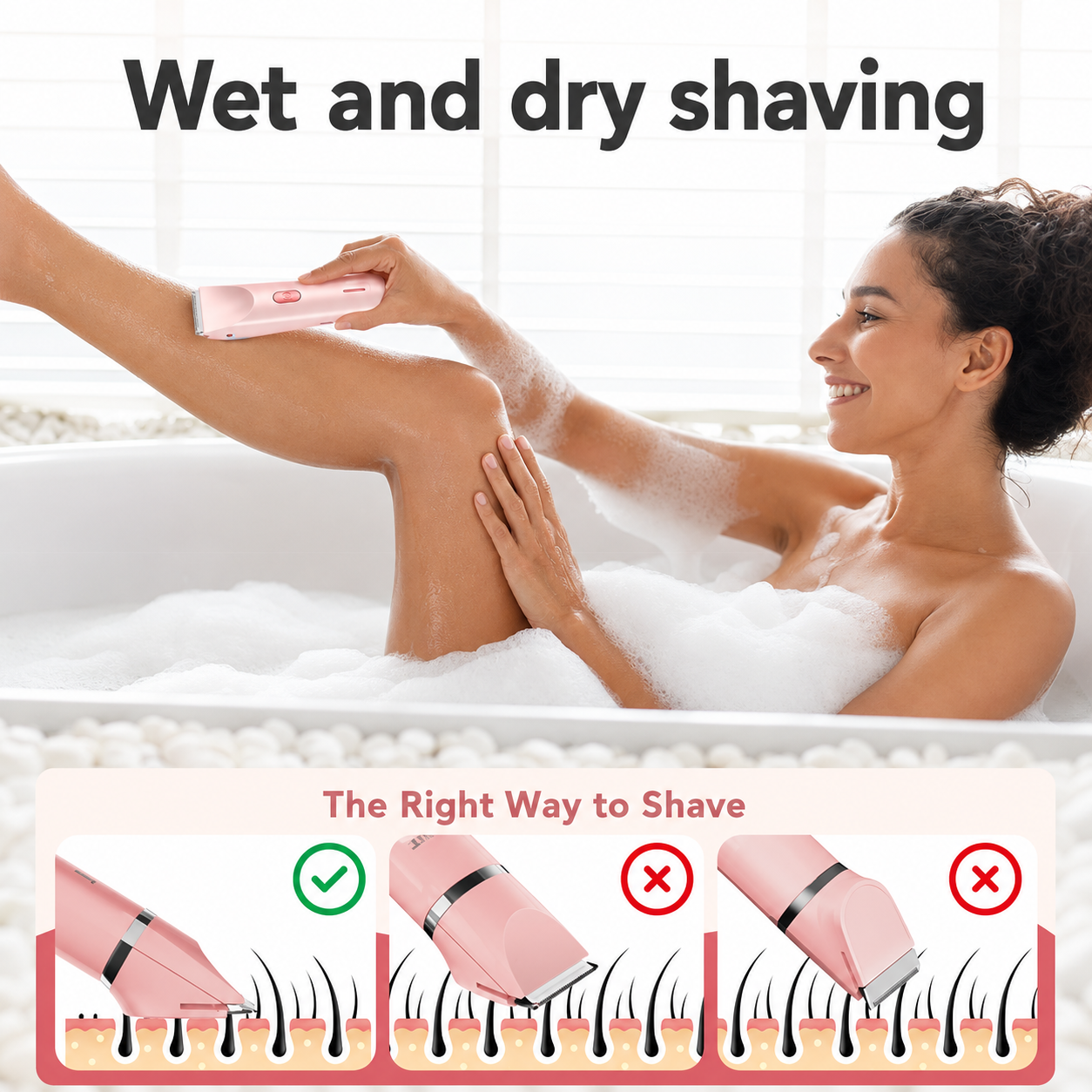 Double Headed Electric Shaver