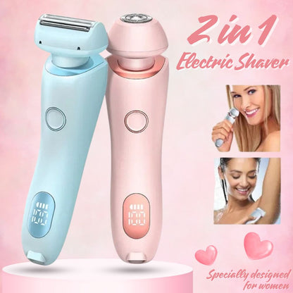 2-in-1 Electric Shaver for Women